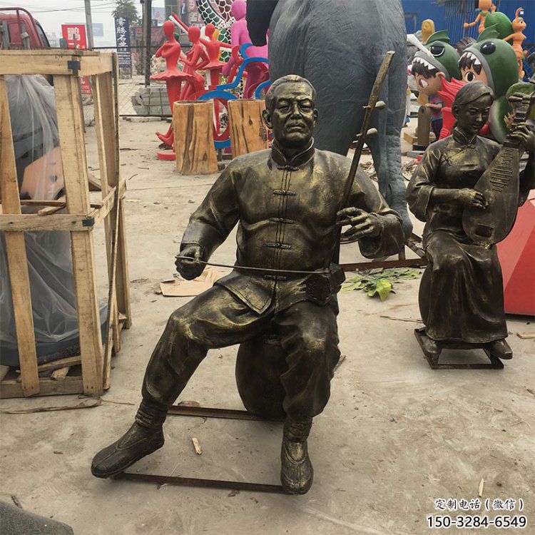 商业街琵琶雕塑