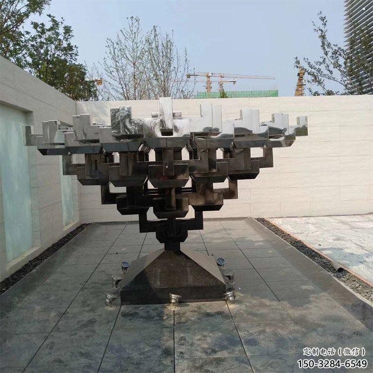 方块雕塑供给，景观雕塑，不锈钢方块雕塑选定