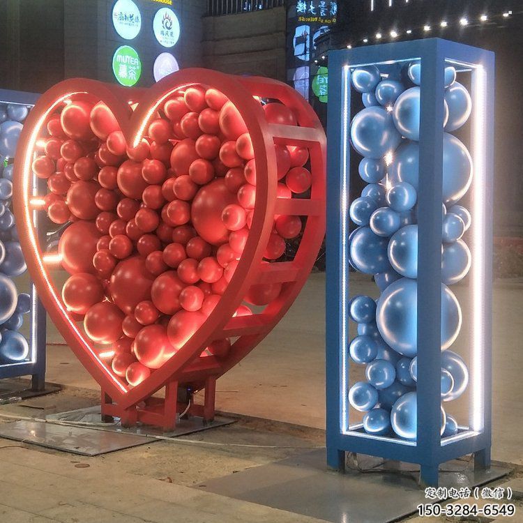 房地产Love雕塑精品，标识雕塑，不锈钢Love雕塑厂家供给