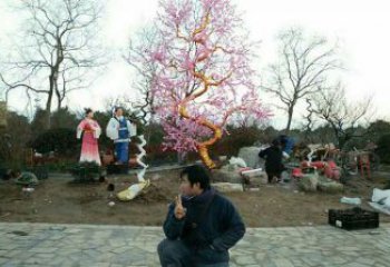 梧桐花雕塑制造厂家，欧式风格，梧桐花雕塑供给