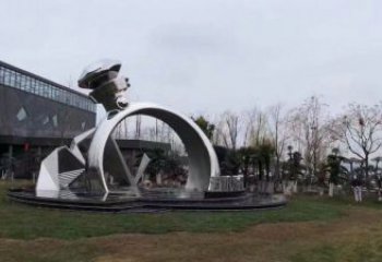 戒指环雕塑承接，锻造工艺，戒指环雕塑订做
