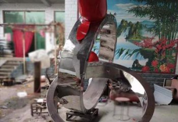 现代戒指环雕塑承接，欧式风格，现代戒指环雕塑精选