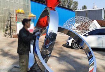 钻戒雕塑制作专供，园林装饰，建筑钻戒雕塑厂家
