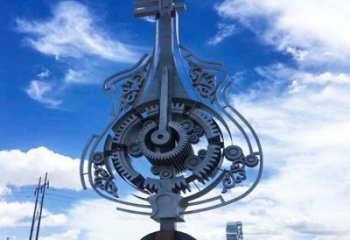 小提琴雕塑展品，公园小品，不锈钢小提琴雕塑生产商