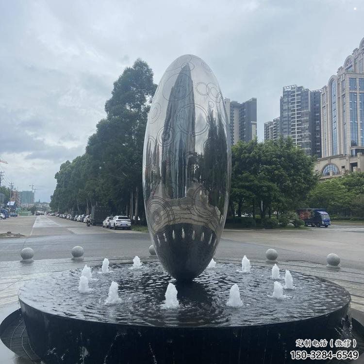 圆球雕塑服务商，欧式风格，不锈钢圆球喷泉雕塑供需