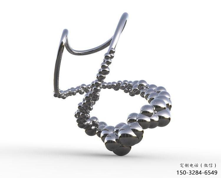 分子球雕塑厂家，广场系列，不锈钢分子球雕塑优选