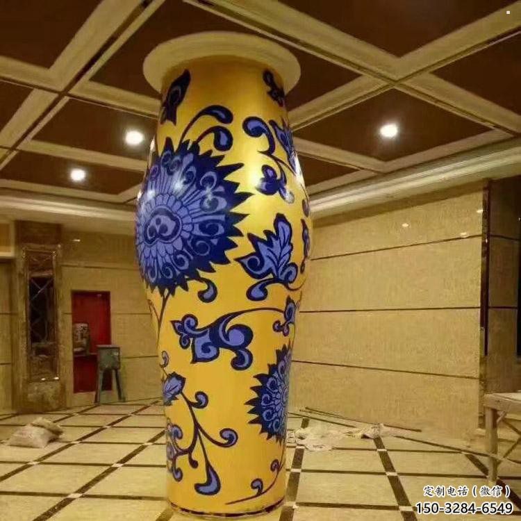 花瓶雕塑供需，标识雕塑，玻璃钢花瓶雕塑制造商