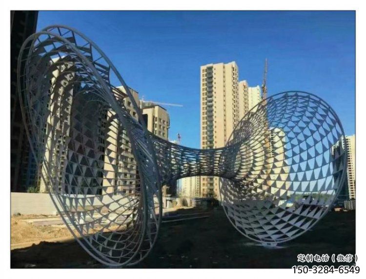 建筑花瓶雕塑制造商，城区小品，镂空花瓶雕塑制作厂家