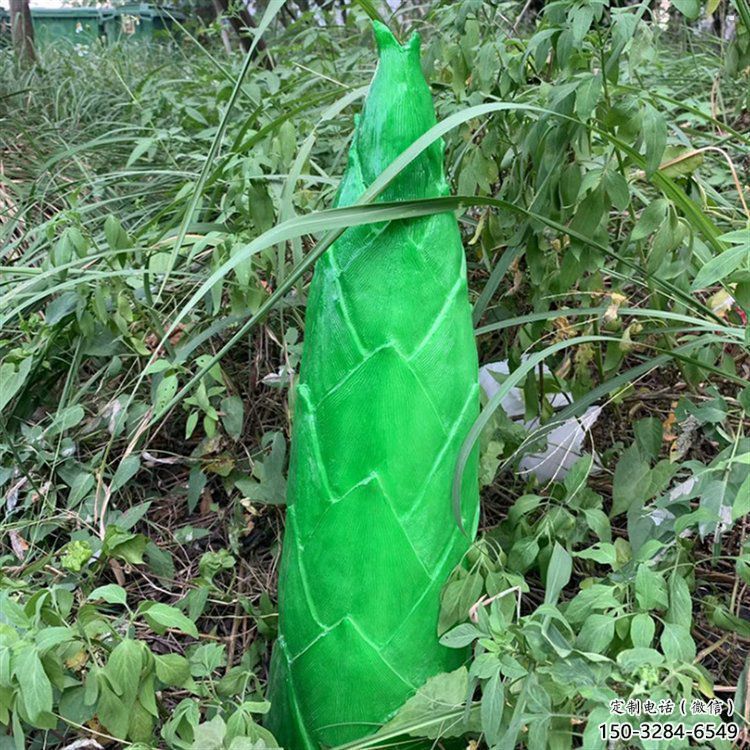 竹笋雕塑订做，水景雕塑，景观仿真竹笋雕塑提供