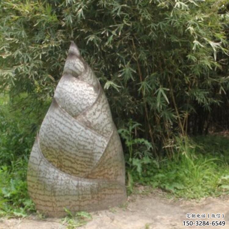 竹笋雕塑供应，市标雕塑，不锈钢竹笋雕塑生产商