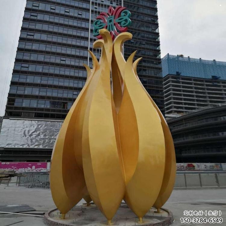 竹笋雕塑生产商，室外雕塑，不锈钢竹笋雕塑厂家精品