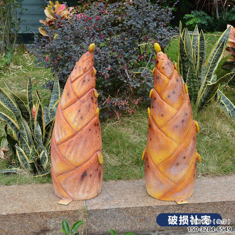 竹笋雕塑指用，多彩艺术，不锈钢竹笋雕塑厂家供给