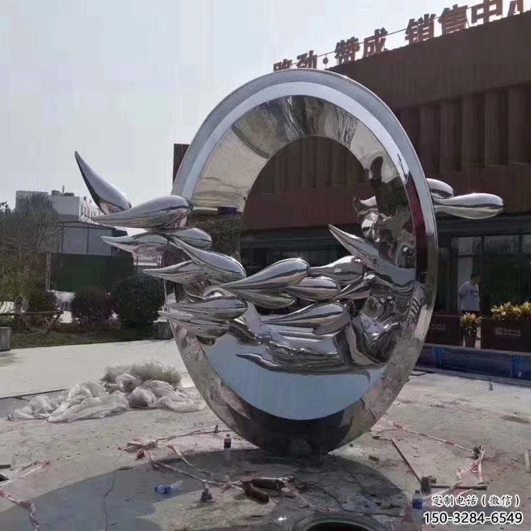 异形水珠雕塑
