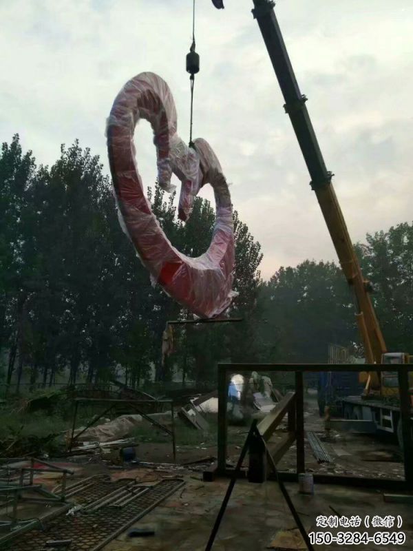 大型商场心形雕塑 大型商场心形雕塑