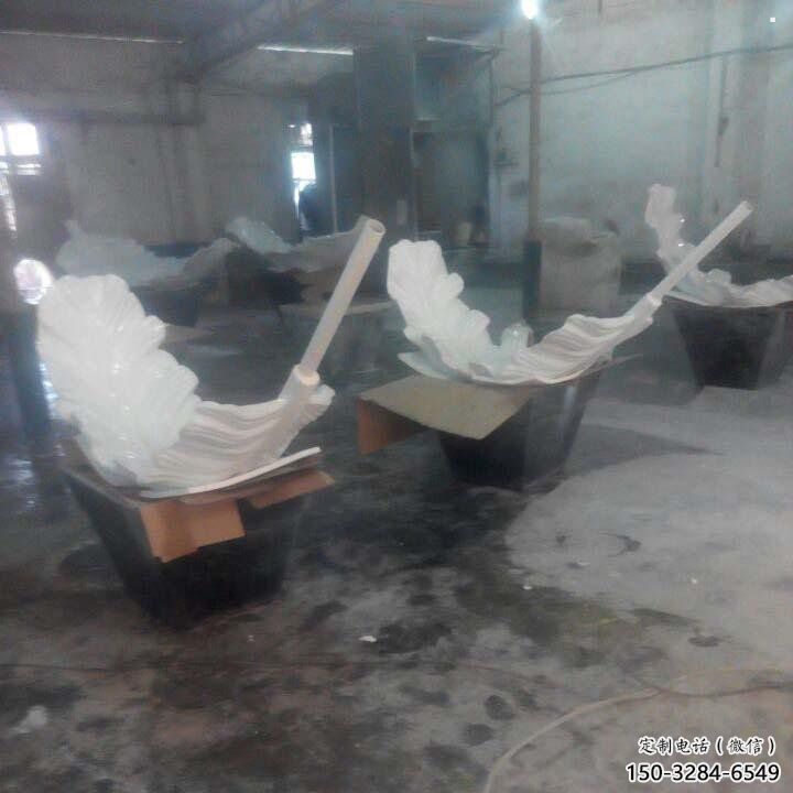 羽毛雕塑精选，美陈雕塑，玻璃钢羽毛雕塑通用