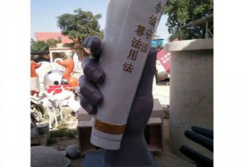 手卷雕塑通用，陆地摆件，各类玻璃钢手卷雕塑点击