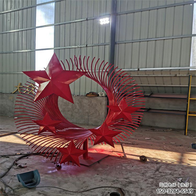 镂空鸟翅雕塑承接，城市装饰，大型不锈钢鸟翅雕塑生产商
