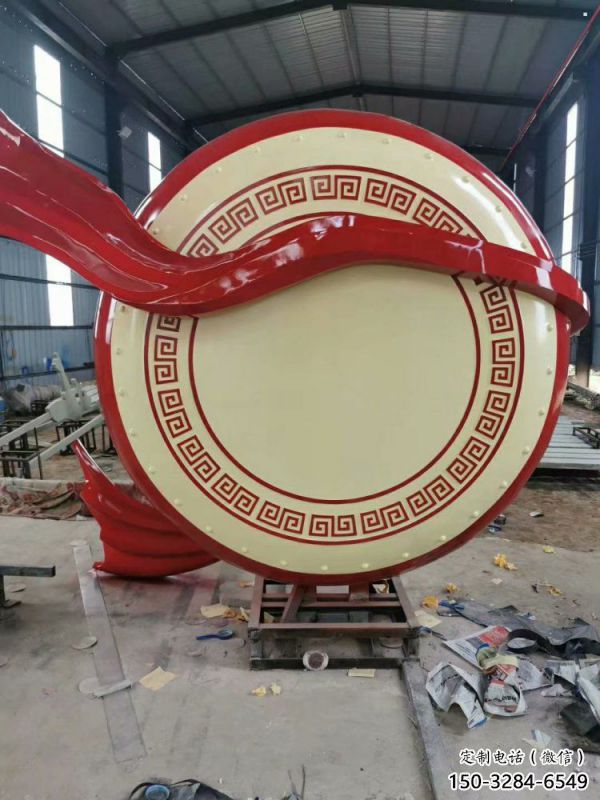 几何战鼓雕塑 几何战鼓雕塑