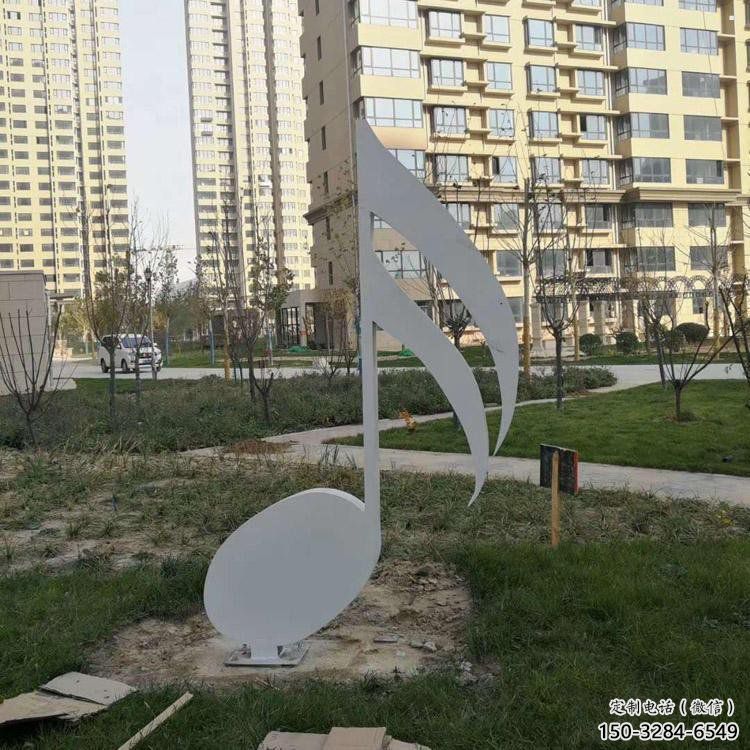 钢管乐谱雕塑 钢管乐谱雕塑