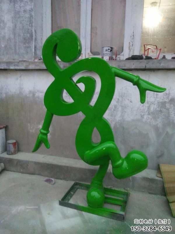 艺术音乐符号雕塑精选，街道标识，景观符号雕塑工程指用