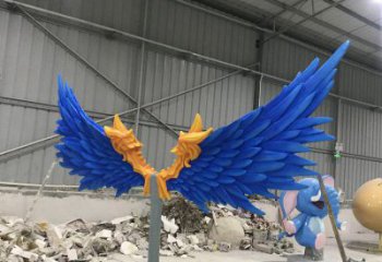 羽翼雕塑选定，美陈雕塑，艺术不锈钢羽翼雕塑优选