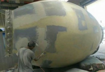 抽象锣鼓雕塑制造，校园雕塑，不锈钢锣鼓雕塑展品