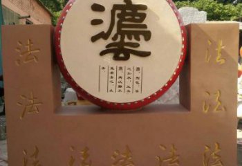 铁缸雕塑承接，校园雕塑，铁鼓雕塑定制供应