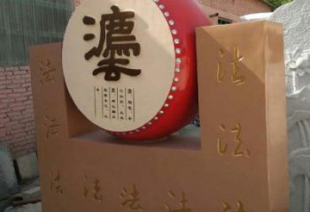 铁鼓雕塑底座选定，景观雕塑，景观铁鼓雕塑造型生产商