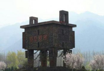 马鞍山广场铜鼎