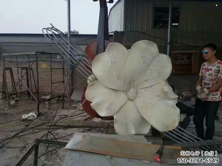 鹤壁几何指环雕塑