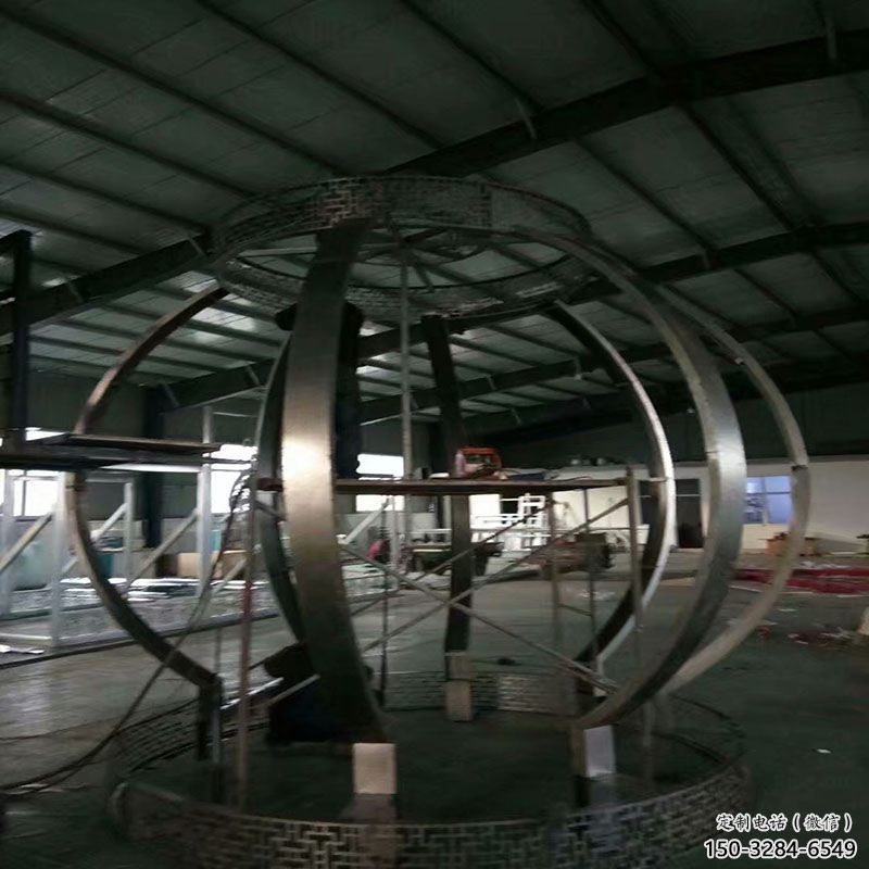 平顶山园林灯笼雕塑精选，陆地摆件，公园不锈钢灯笼雕塑精品