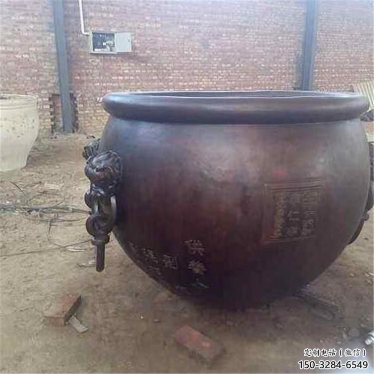 周口铸铜缸雕塑公司 周口铸铜缸雕塑公司