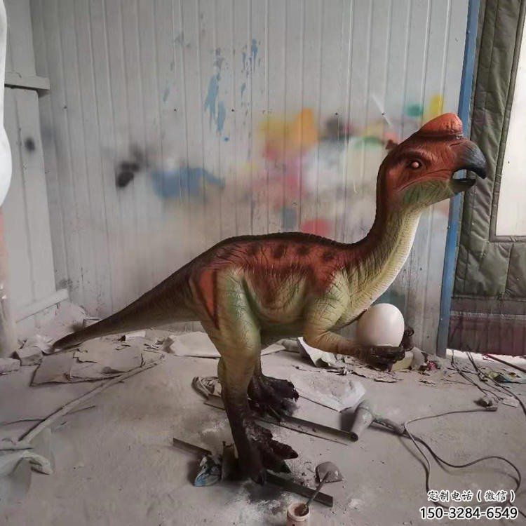 益阳抽象恐龙雕塑制造，动物雕塑，玻璃钢恐龙雕塑展品