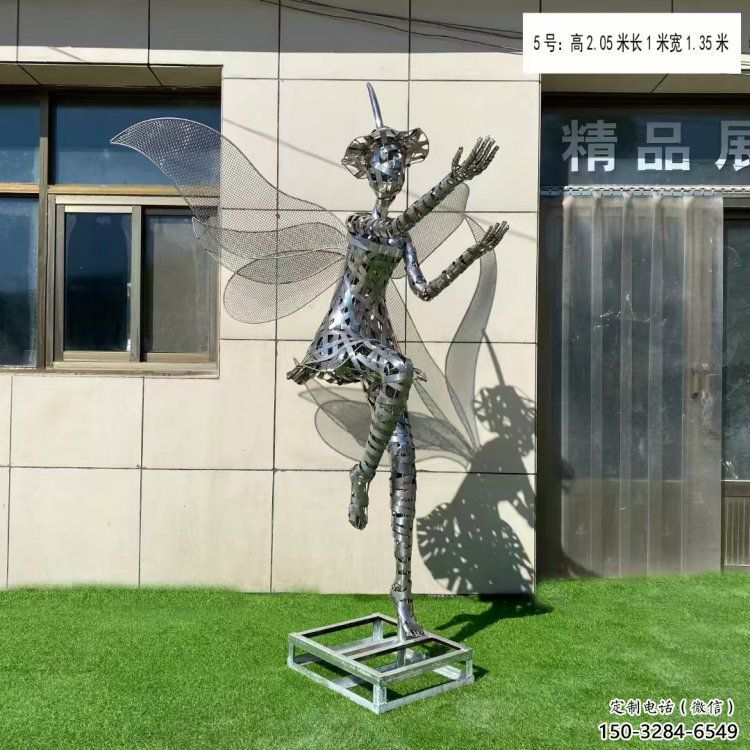 萍乡现代镂空舞者雕塑承接，欧式风格，铁艺跳舞雕塑精选
