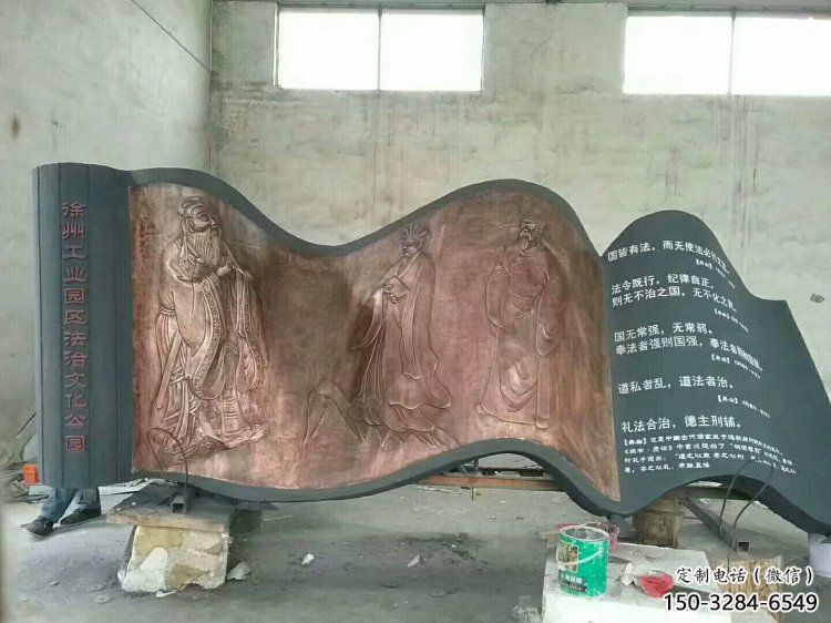 城西铜书籍雕塑通用，锻造工艺，中式铜书籍雕塑通用