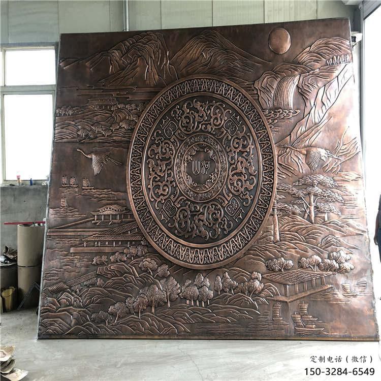 湟源景观浮雕供需，美陈雕塑，景观锻铜浮雕承接