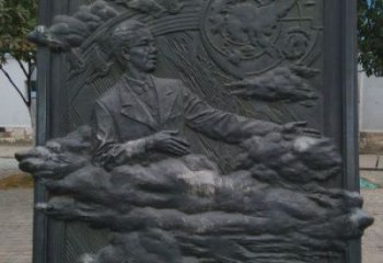 宝鸡公园浮雕定做，景观摆件，锻铜墙体浮雕制作厂家