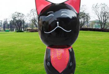 眉山广场小猫雕塑，动物摆件，仿古工艺