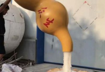 巴中企业葫芦雕塑