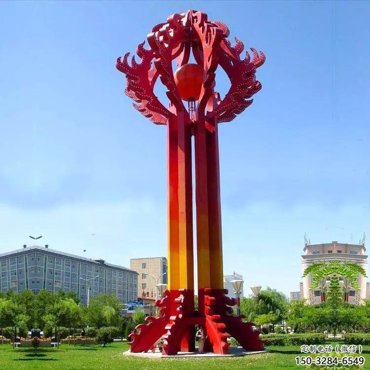 嘉黎街道精神堡垒雕塑 嘉黎街道精神堡垒雕塑