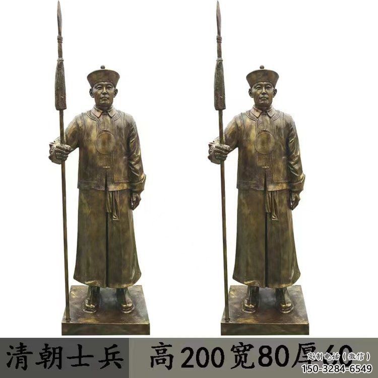 楚雄庭院武士雕塑
