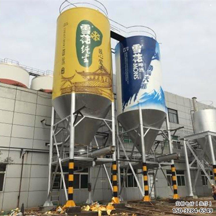 衢州饮料瓶雕塑精选，街道标识，玻璃钢饮料瓶雕塑工程指用