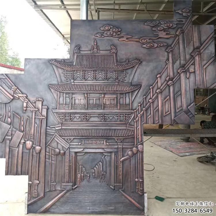 杭州地产浮雕供求，景区案例，景观锻铜浮雕厂家精选