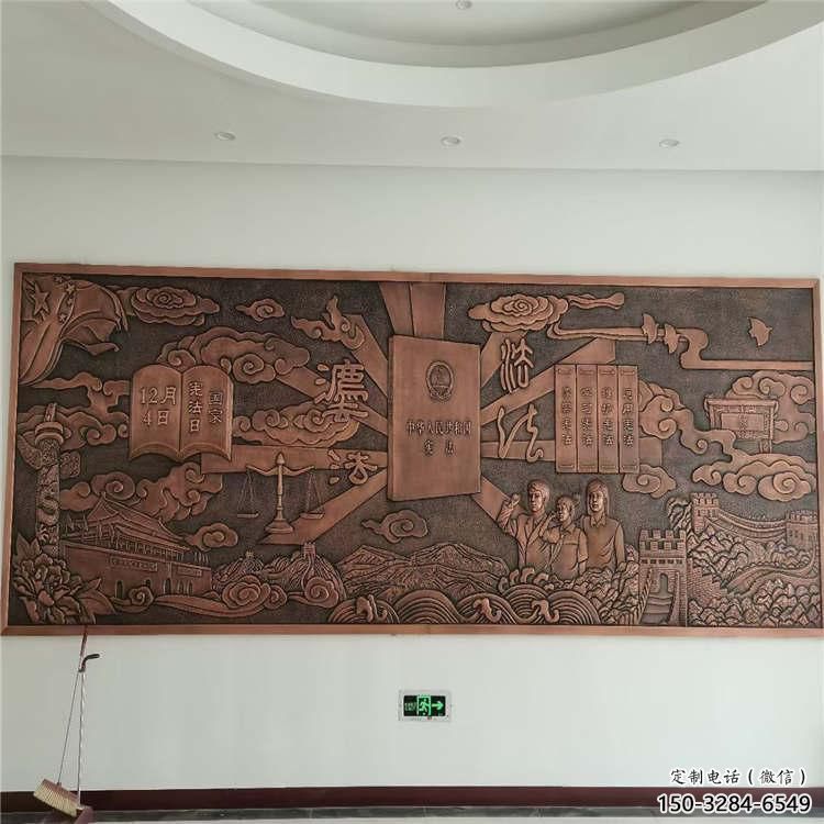 下城标志浮雕精选，多彩艺术，锻铜浮雕生产厂家