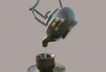尼木玄关悬壶雕塑