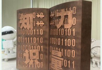 日喀则铜书籍雕塑厂家，铸造工艺，铜书籍雕塑精选