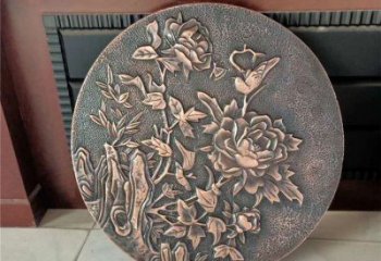 绍兴锻铜浮雕厂家，露天雕塑，铸铜福字浮雕订做
