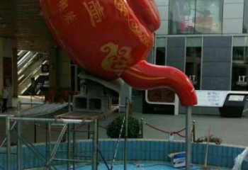 巴南铁艺水景天壶雕塑，喷泉雕塑，抽象天壶雕塑制作